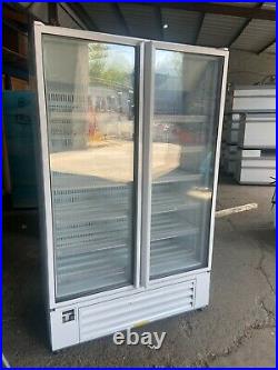 G7 Commercial Double Door Display Freezer (Glass Door)