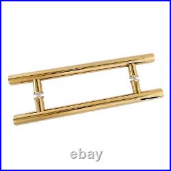 GOLD 40mm Quality Stainless Steel 304 T Bar Door Pull Handle Inline fixings b2b