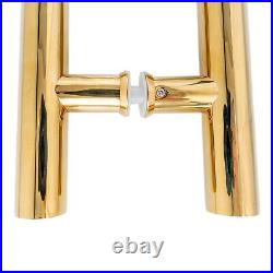 GOLD 40mm Quality Stainless Steel 304 T Bar Door Pull Handle Inline fixings b2b