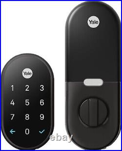 Google Nest x Yale Lock with Nest Connect Black Suede (RB-YRD540-WV-0BP)
