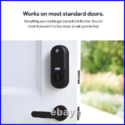 Google Nest x Yale Lock with Nest Connect Black Suede (RB-YRD540-WV-0BP)