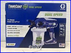 Graco 26D281 TrueCoat 360 Dual Speed Electric Handheld Paint & Stain Sprayer NEW