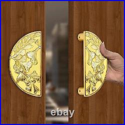 Heavy Duty Gold Finish Door Handle / Pull handle Set For Main Doors, set of 1