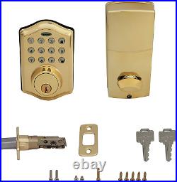 Honeywell Safes & Door Locks 8712009 Electronic Entry Deadbolt with Keypad, x