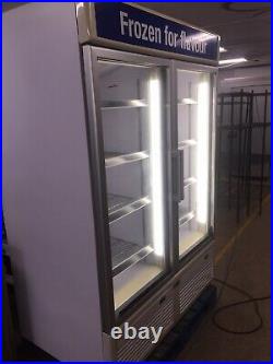 ISA commercial freezer Double Glass Door fully working order Shop