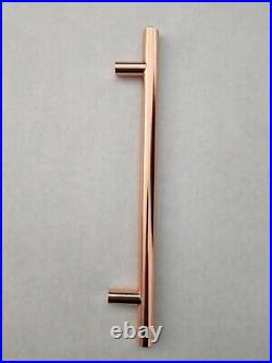 Kitchen cabinet Pulls Solid Handles T-bar Cupboard T Handle Rose Gold Copper New