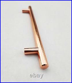 Kitchen cabinet Pulls Solid Handles T-bar Cupboard T Handle Rose Gold Copper New