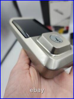 Kwikset 99390 939 Halo Touchscreen Wi-Fi Enabled Smart Lock Satin Nickel BAD BOX