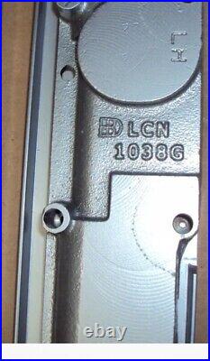 LCN 2031-STD LH AL (Concealed Door Closer Only) Left Hand, 3 23/32 in H