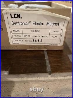 LCN 7850SEM Sentronics Electro Magnet Door Holder 120V AC / 24V AC/DC / 12V DC