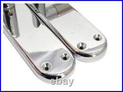Lever Latch Door Handles Satin Nickel & Chrome Dual Finish 1-15 Pairs Mitred D9
