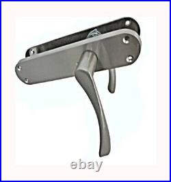 Modern Latch Interior Door Handle Satin Finish Arched Handles 1-15 Pairs (d3)