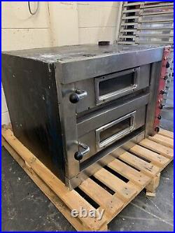 Monarch Double Twin Deck 2 Door Commercial Pizza Baking Oven Stone Based 3 Phase
