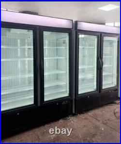 New Tefcold Commercial Upright Double Doors Freezer. Excellent Condition