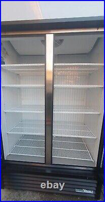 New True Commercial Heavy Duty Double Doors Freezer Display Freezer Made In USA