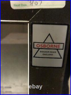 Osborne under counter commercial double door bottle fridge