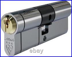 Pair Avocet ABS ATK+ Attack Series Keyed Alike 50mm/50mm Door Lock TS007