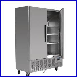 Polar Commercial Catering Double Door Slimline Freezer 960Ltr 1340Wx710Dx2010Hmm