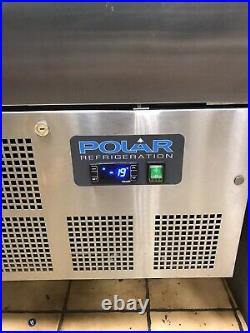 Polar Double Door Freezer Stainless Steel 1200L Restaurant Commercial Catering