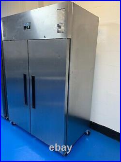 Polar Double Door Stainless Steel 1200 ltr Commercial Refrigerator Model G594