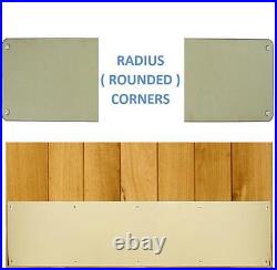 Polished Solid Brass Kick Plate Door Kick Plate With Radius Corners Inch Sizes