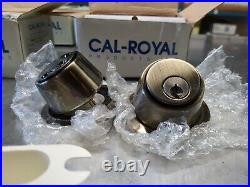 Qty4 CAL-ROYAL CB162 US5 Double Cylinder Deadbolt GRADE 2 HEAVY DUTY SC1 KD