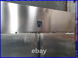 Sadia Commercial Stainless Steel Upright Large Double Door Fridge
