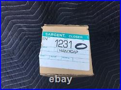 Sargent Hardware Door Closer 1231. Sealed Box. Nos