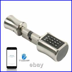 Smart Cylinder Lock With TTLock APP Keyless Electronic Door Lock 30/30T BT WiFi