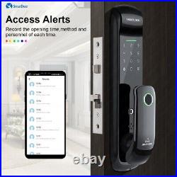 Smart Door Lock for Tuya lock with WiFi Biometric Fingerprint Lock Password 2022