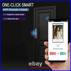 Smart Face ID Lock 3D Face Recognition Door Lock Work With WIFI APP Remote TUYA