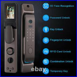 Smart Face ID Lock 3D Face Recognition Door Lock Work With WIFI APP Remote TUYA