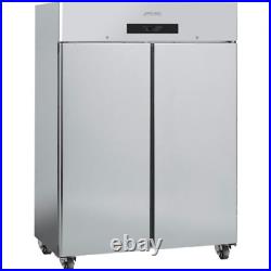 Smeg Double Door Commercial Freezer Stainless Steel