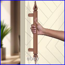 Stainless Steel 14 In Rose Gold Finish Door Handle Pull Handle For All Doors
