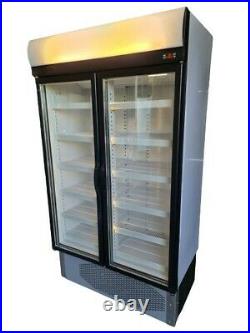Staycold Display Freezer, Upright Double Glass Door Commercial Freezer
