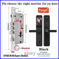TUYA Smart Door Lock With WIFI Phone Unlock Face Recognition Camera Fingerprint