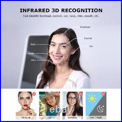 TUYA WIFI 3D Face Recognition Lock Camera Fingerprint Magnetic Card Password
