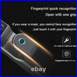 TUYA WIFI Face Recognition Smart Door Lock Electronic Fingerprint Automatic Home