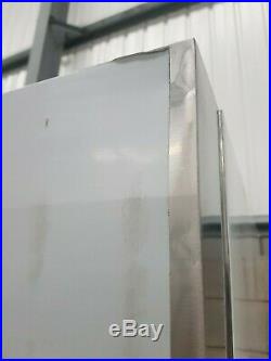 Tefcold RK1420P Double Door Chiller Stainless 2/1 Gastronorm Fridge Commercial
