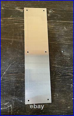 Ten Pack Ives 8200 4 X 16 In Stainless Steel Door Push Plate US32D