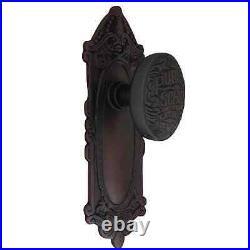 The Milford Passage Set in Bronze Finish with New York Door Knobs