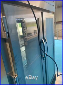 True Double Door Pass-Through Commercial Refrigerator Model# STR2RPT-2G-2G