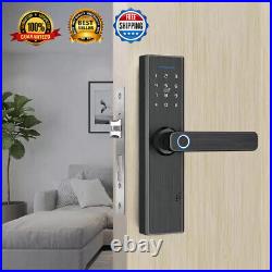 Tuya Electronic Smart Door Lock Wifi Biometric Fingerprint Lock Security APP
