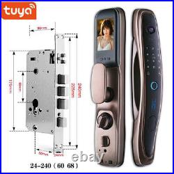 Tuya Smart 3D Face ID Door Lock Security Camera Monitor Intelligent Fingerprint
