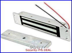 UK Door Access Control KIT+Electric Magnetic Door Lock+3PCS Remote Controls+EXIT