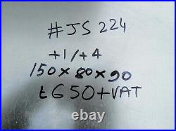 Undercounter double door fridge chiller +1/+4 commercial # JS 224