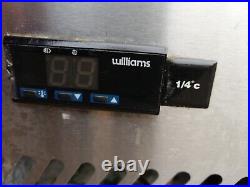 Undercounter double door fridge/chiller/cooler +1/+4 commercial WILLIAMS # J 293