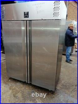Upright double door fish freezer commercial 0 /-2 New version Williams