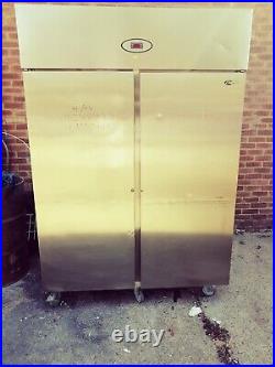 Upright double door fridge/chiller +1/+4 commercial very good FOSTER PSG1350H