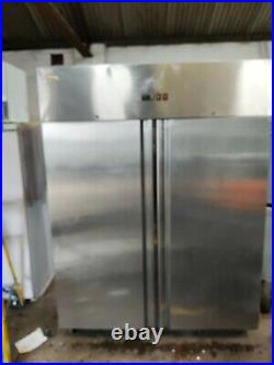 Valera double door commercial freezer stainless steel takeaway restaurant